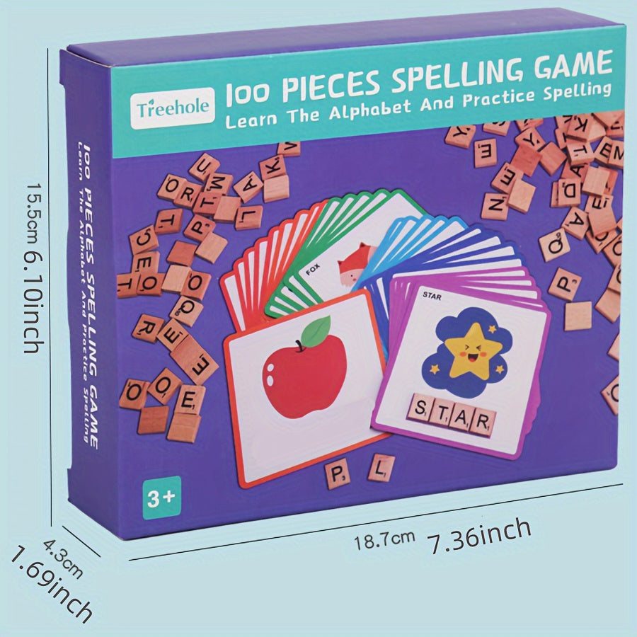 Puzzle 100 Mots Montessori – Apprendre à Lire en S’Amusant Dès 3 Ans