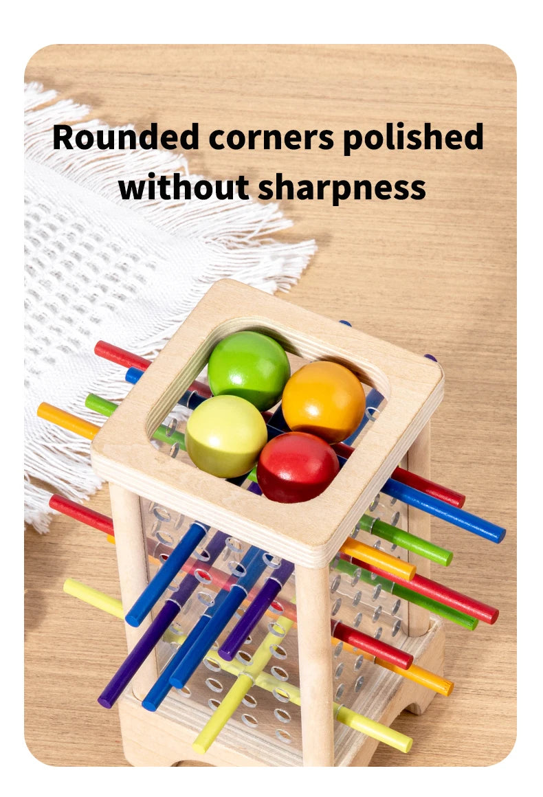 Jeu de Bâtonnets Montessori – Stratégie et Complicité en Famille