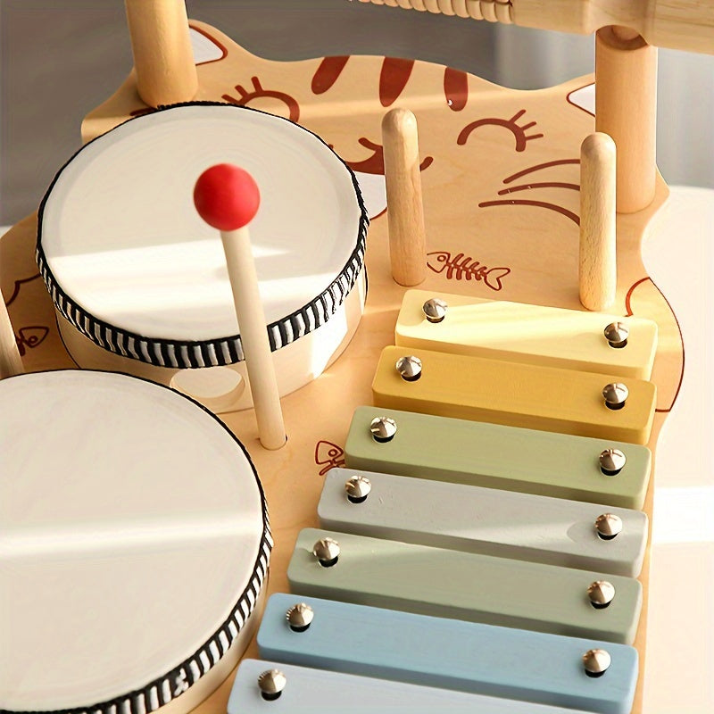 jouet musical montessori bois 0-3 ans éveil sensoriel sonore