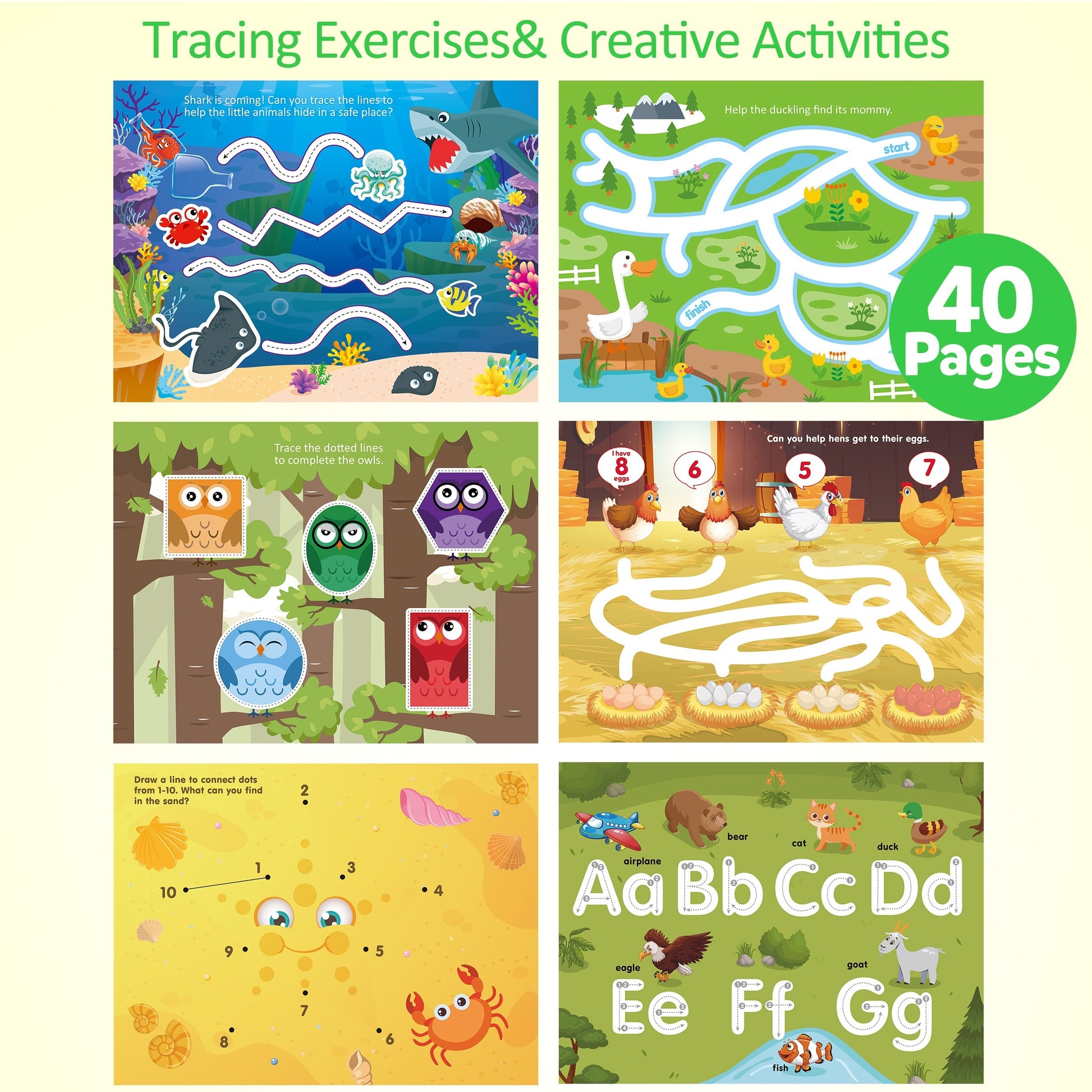 Cahier d'Écriture Montessori Réutilisable – Lettres et Chiffres Dès 3 Ans