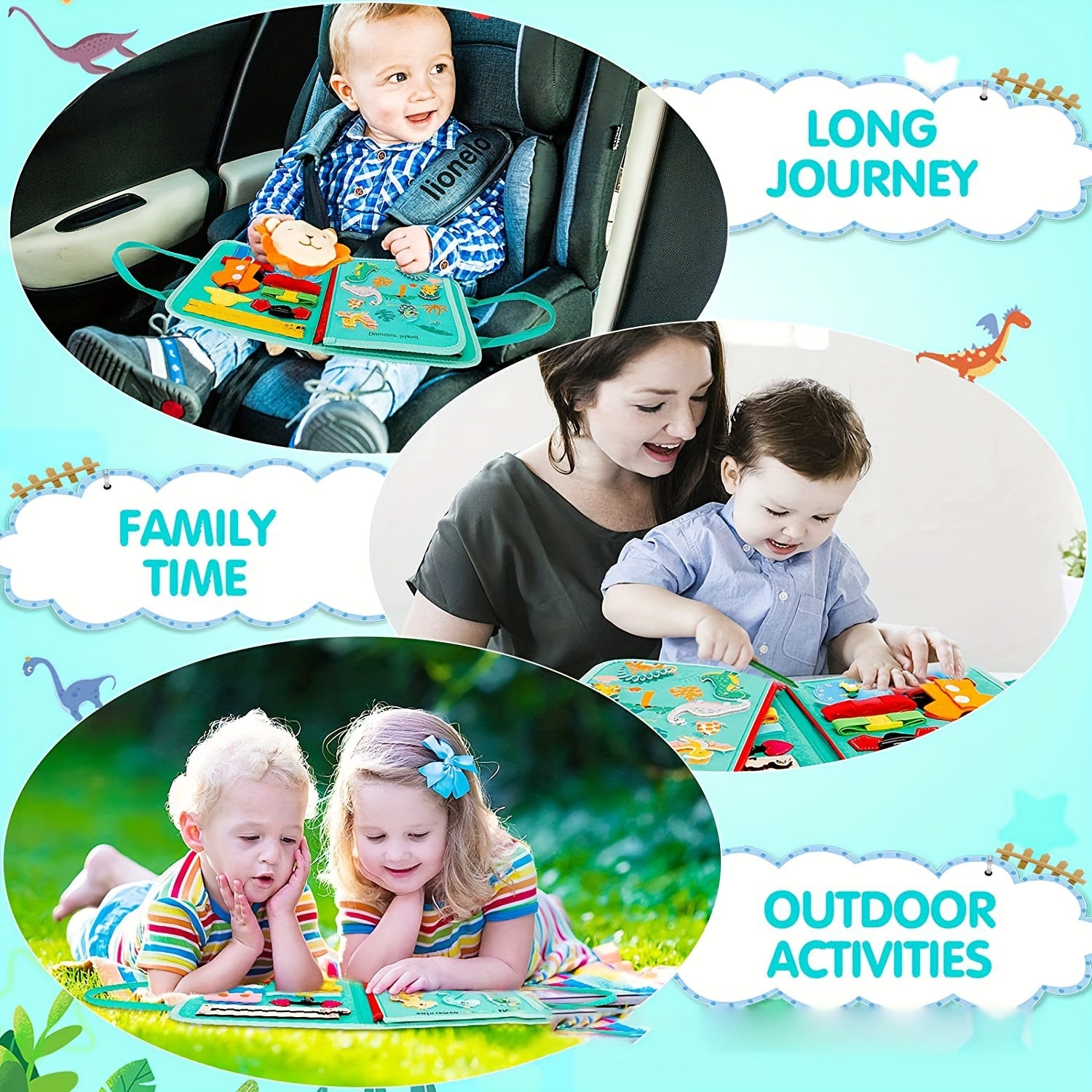 Tableau d'Activités Montessori – L'Éveil Sensoriel Dès la Naissance